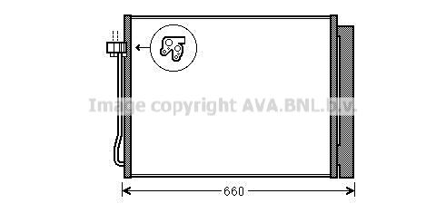 AVA QUALITY COOLING Kondensators, Gaisa kond. sistēma BW5377D